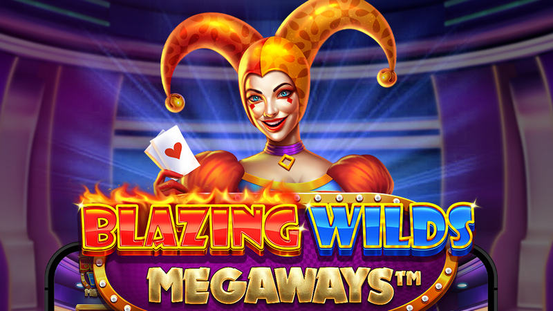 Blazing-Wilds-Megaways-Slot-Logo 【2024年1月】人気の「勝てる」オンライン スロット10機！（上）